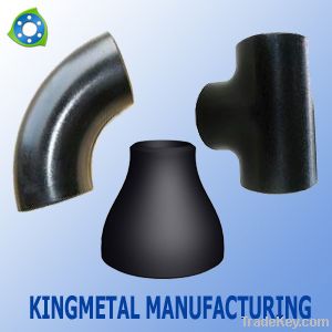 carbon steel pipe fittings elbow tee reducer
