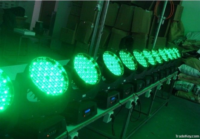 LED moving Head Wash Light Color Mixing 108pcs 3w RGBW