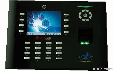3.5 inch Touch Screen Fingerprint Time Attendance with Access Control