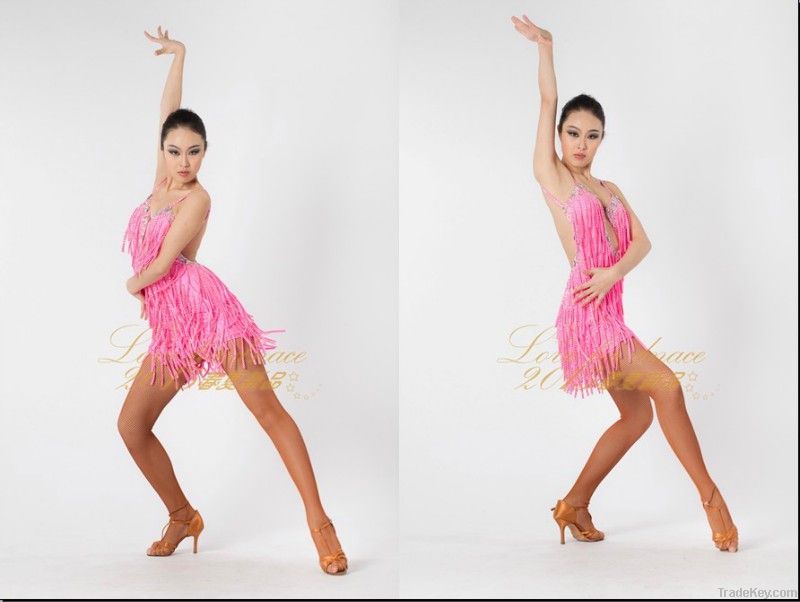 ladies' latin dance wear, competition dance dress, latin dance dress