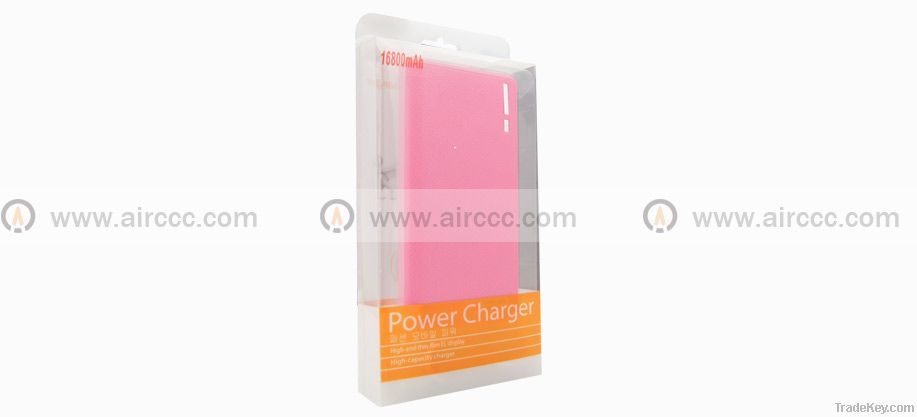 Wholesale 16800mAh Dual Port Power Bank For Smart Phone and Tablets