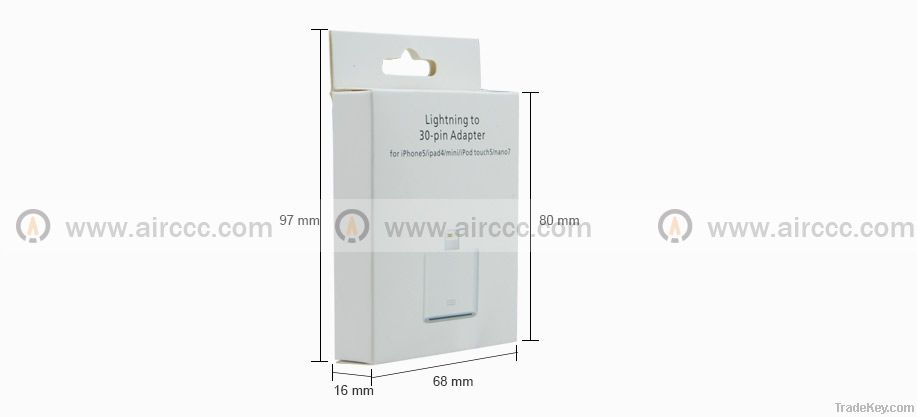 Wholesale For Apple Lightning to 30-pin Adapter iPhone 4/4s to iPhone