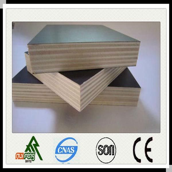 China manufacture 18mm black film wbp glue waterproof plywood 