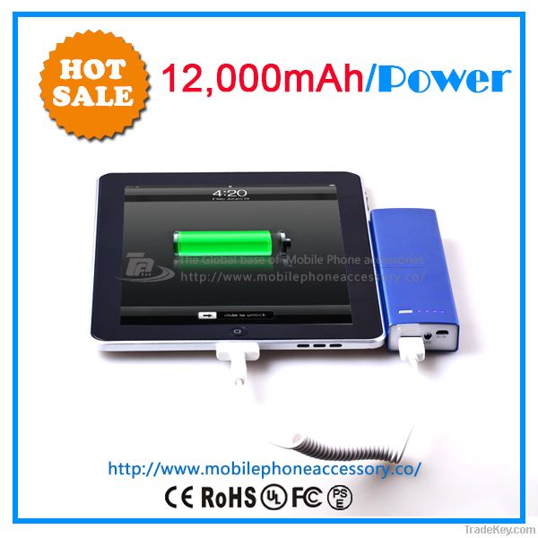 12000mah Large capacity travel charger power bank