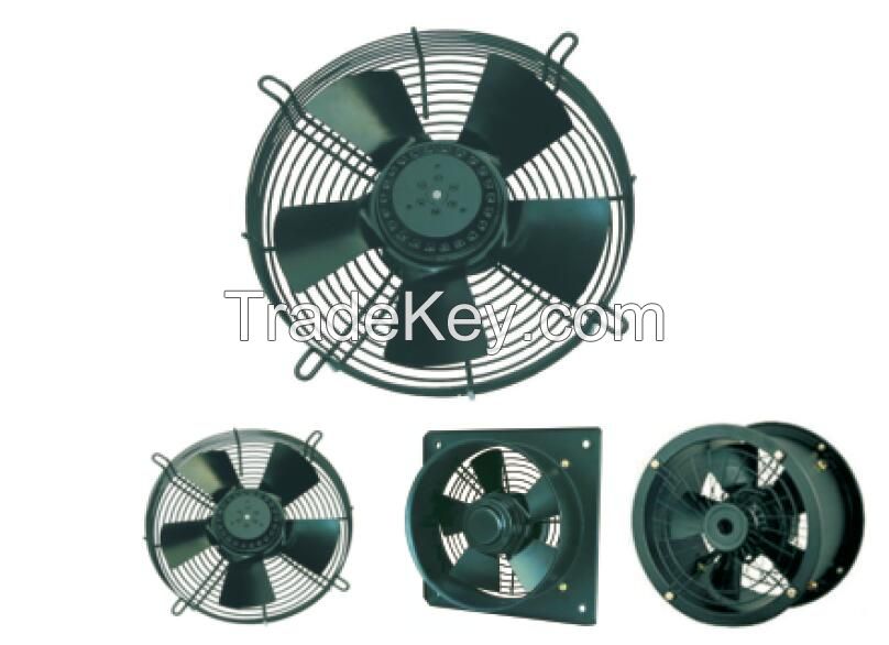 Axial Fan With External Rotor Motor