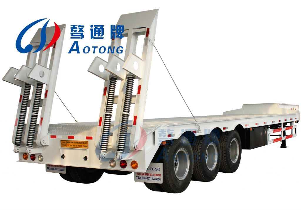 Widely Used 40t-80t Low Bed Cargo Semi Trailer Truck Trailer (LAT9325TDP)