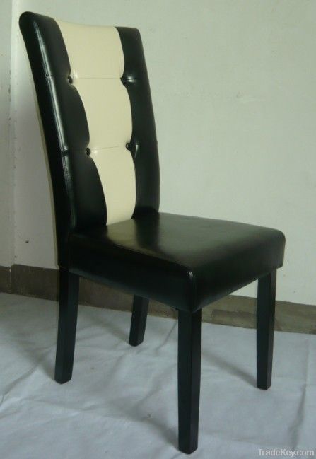 PU leather dining room chair