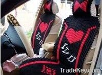 hand weave car seat cushion summer seat cushion for love ice silk car