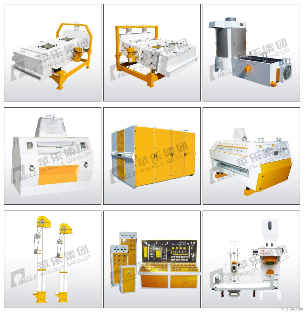 Flour Milling Machinery with Steel Structure