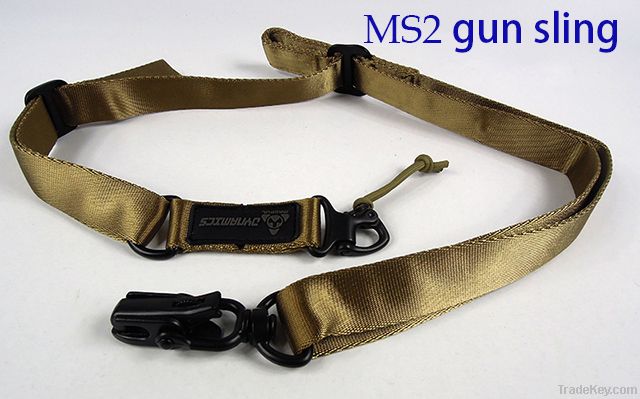 Cheap Adjustable Double-point Tactical Airsoft Gun Slings MS-2