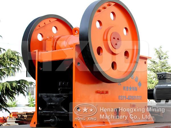 simple structure jaw crusher