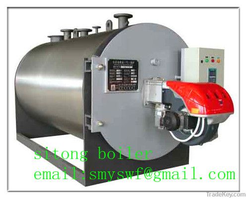 Horizontal Automatic Fire Tube Hot Water Boiler