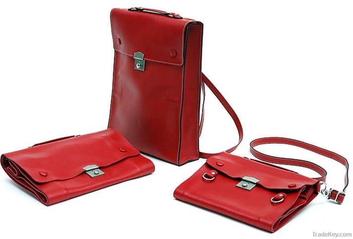 Red lady handbag