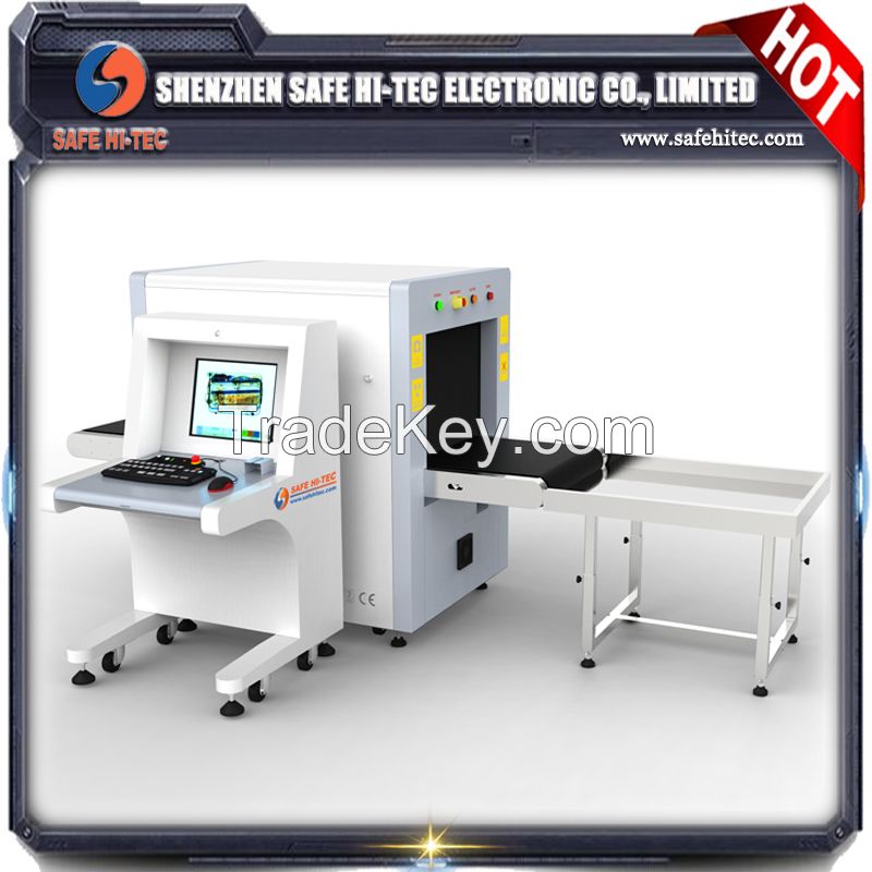 Hotel using x-ray parcel scanner, X-RAY baggage scanner, x-ray security inspection machine SA6550