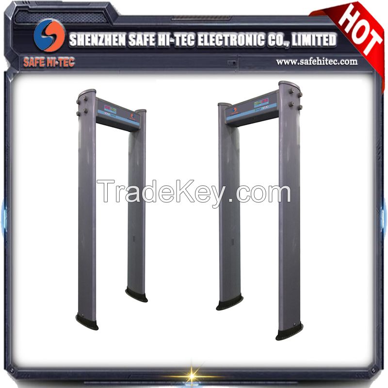 Sa-300s 33 Zones Walk Through Metal Detectors Door Frame Archway Metal Detector Price