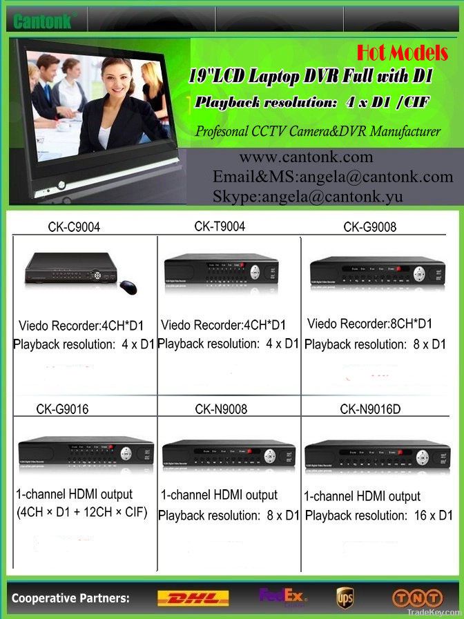 CCTV DVR 4-Channel H.264 HD-SDI DVR