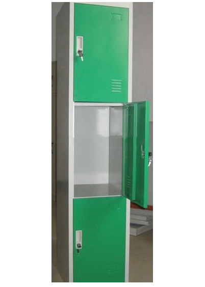 XJH-TL-03 vertical 3 door storage cabinet locker