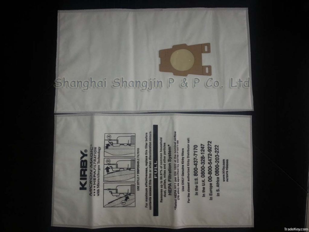 Kirby F style dust bags ( non-woven)
