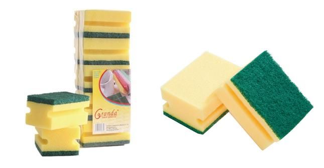 Promotional Kitchen Pot Dishwashing Sponge Pad