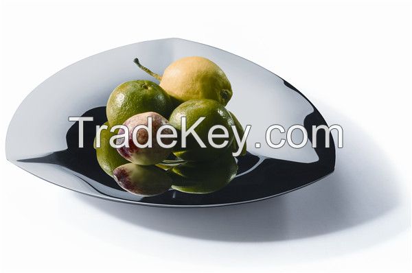 Triangle Fruit Plate in 18/10 