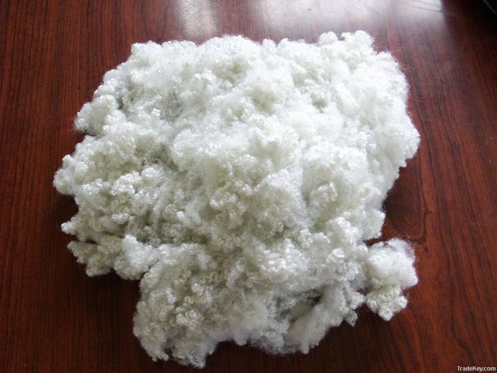 hollow recycled polyester staple fiber