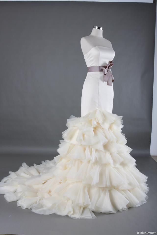 wedding gown