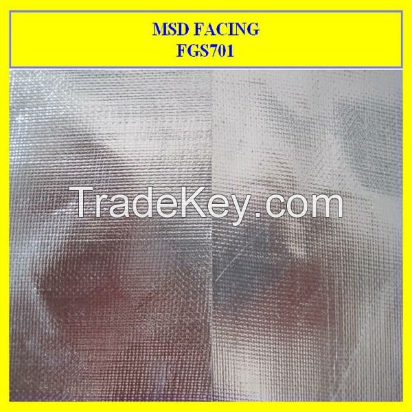 Double Sided Aluminum Foil Fiberglass Fabric insulation materials