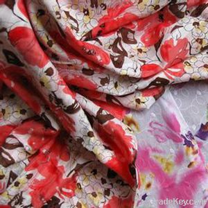 Printed Polyester Pongee Fabric