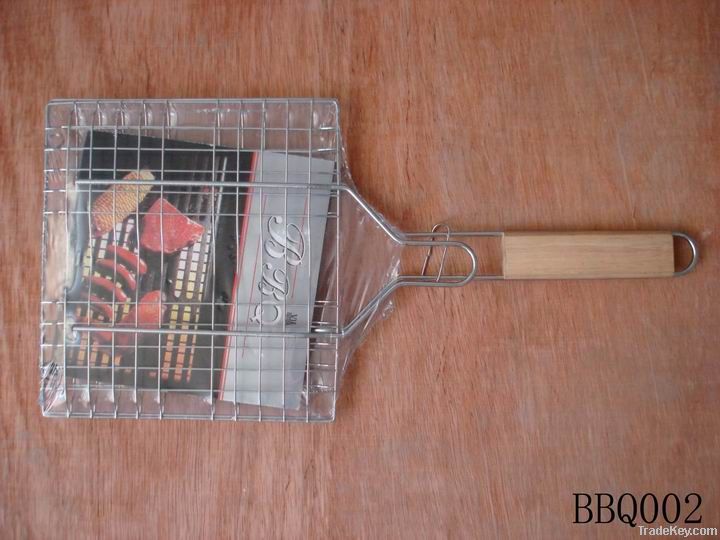 double layer barbecue grill netting