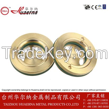 Brass Oil Level Indicator Tempered Glass hydraulic parts