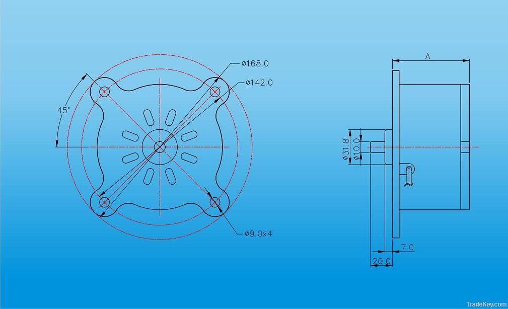 DC motor - DC91A Series