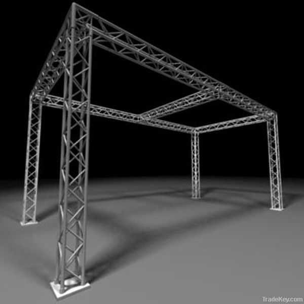 Aluminum lighting spigot truss system different shape