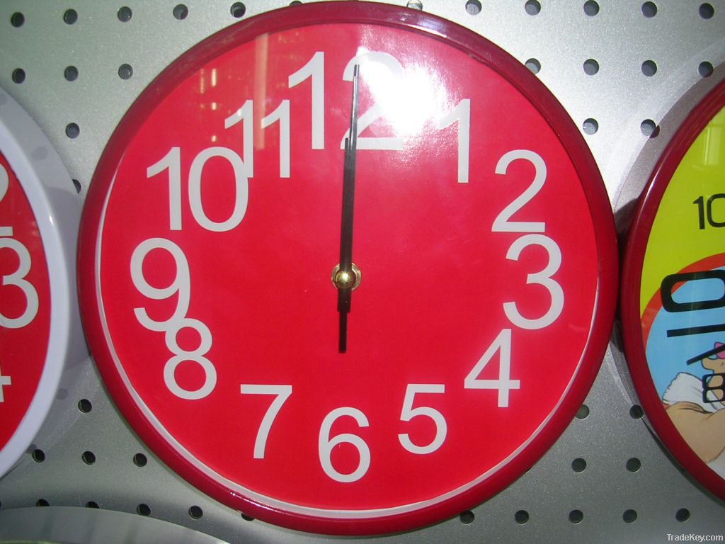 Plastic Wall Clock