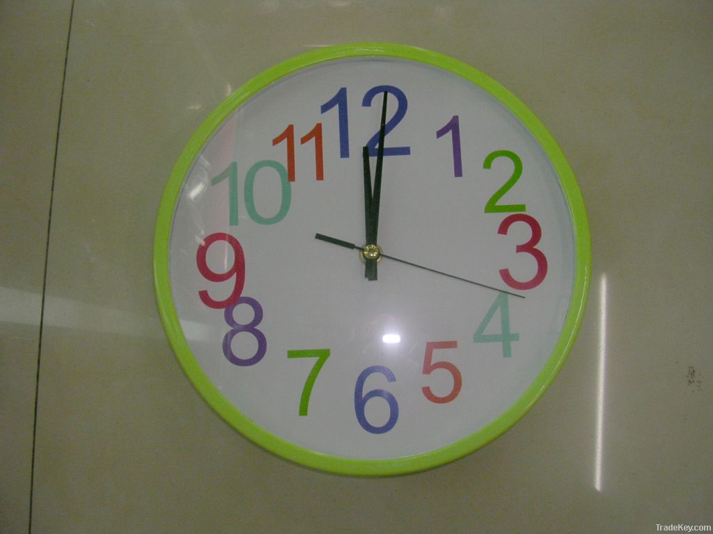 Plastic Wall Clock