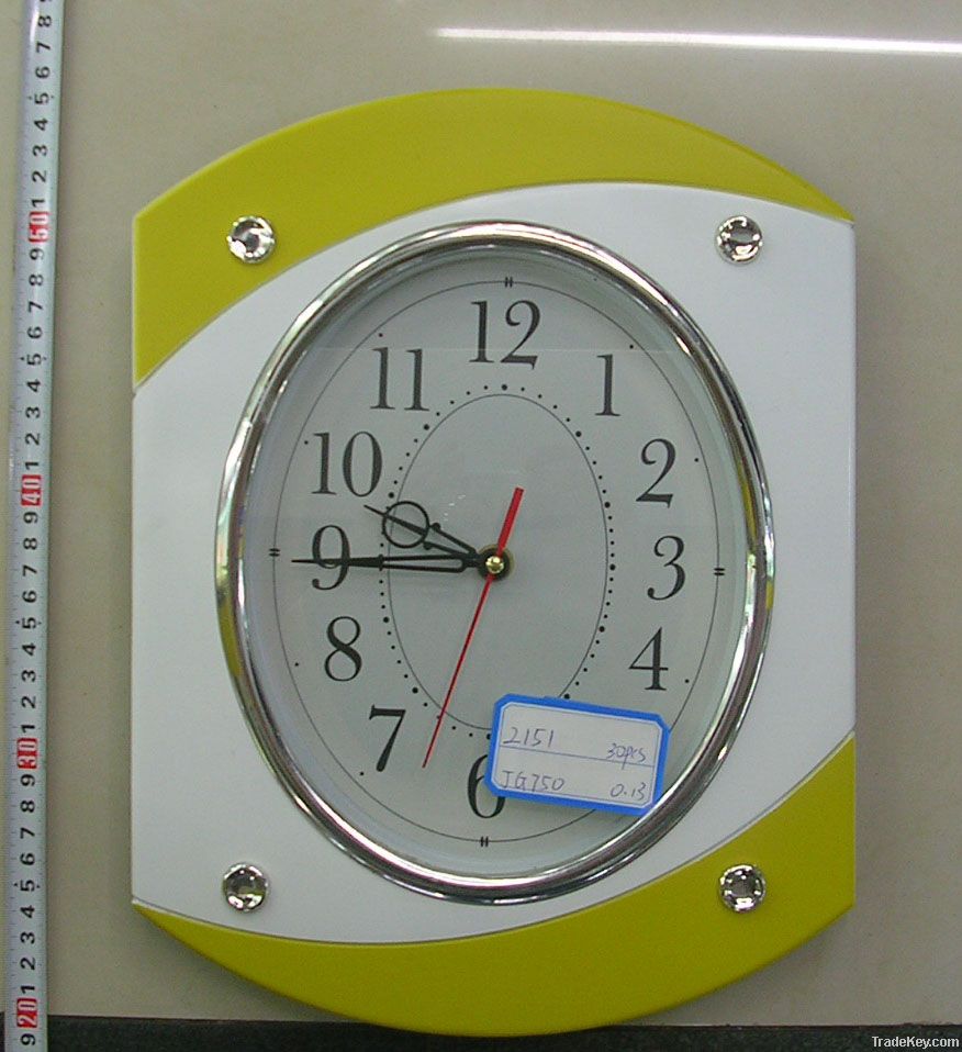 Plastic Wall Clock