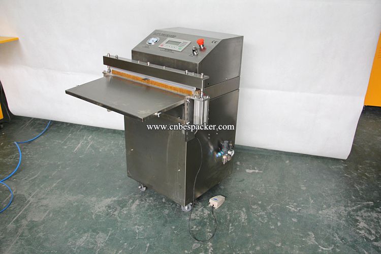 VS-600E S/S body external stand type industrial vacuum packing machine