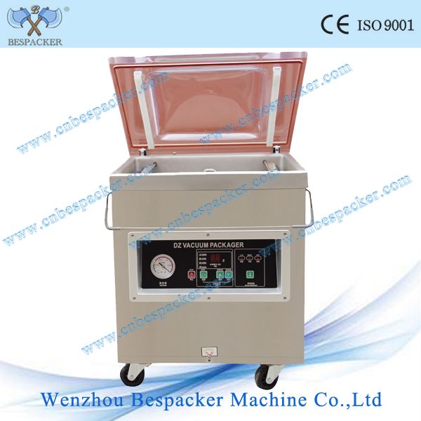 DZ-400 low type gas flush vacuum sealer machine