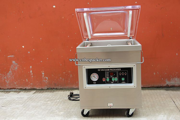 DZ-400 low type gas flush vacuum sealer machine