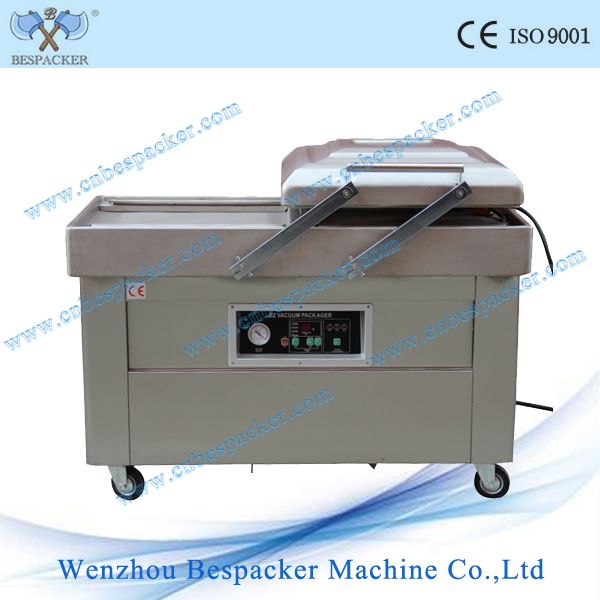 DZ-500/2SB Double chamer fish vacuum packing machine