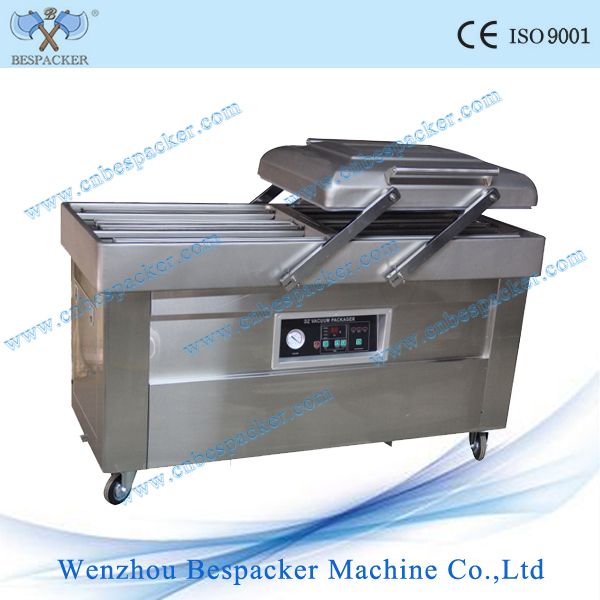 DZ-600/4C Double chamer 4 sealing size bread vacuum packing machine