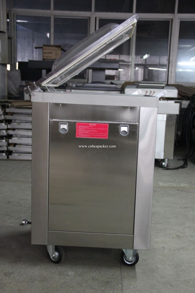 DZ-400 stand type gas flush vacuum machine industrial food meat vacuum sealer