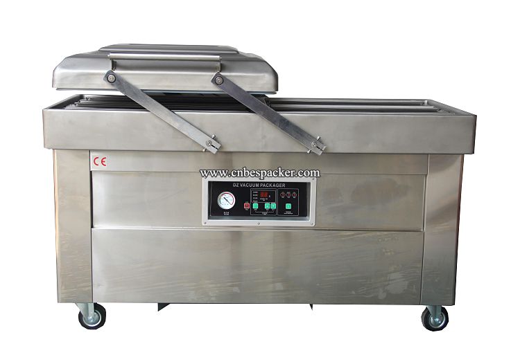 DZ-600/4C Double chamer 4 sealing size bread vacuum packing machine