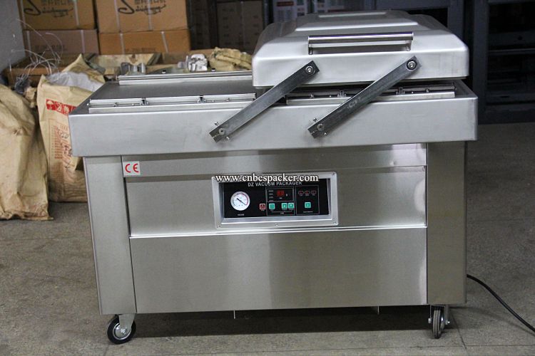 DZ-500/2SB gas flush double chamber vacuum sealer