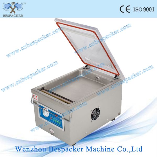 DZ-260 table top stainless steel cover industry vacuum packing machine
