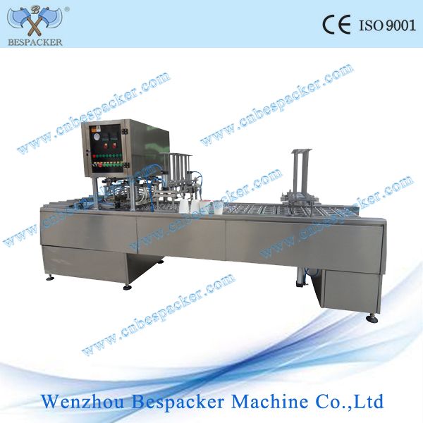 paper cup auto filling and sealing machine