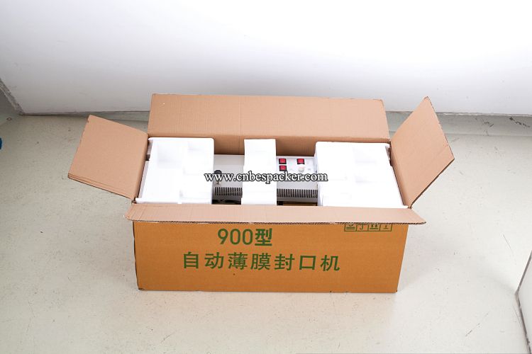 FR-900 continuous bag sealing machine plastic bag heat sealing machine