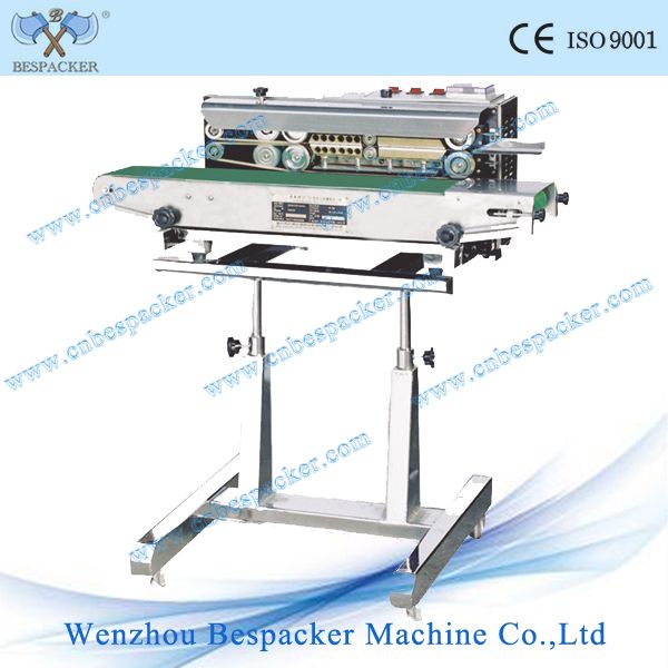 FR-770LD Stand type automatic sealing machine plastic bag pouch continuous band sealer