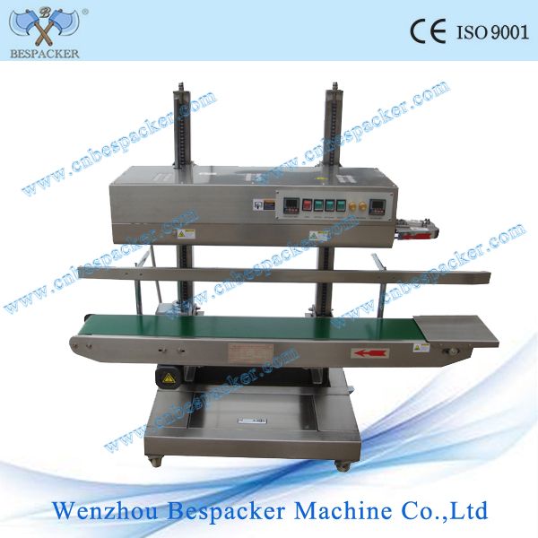 XK-1100V Vertical high speed heavy duty continuous band sealing machine