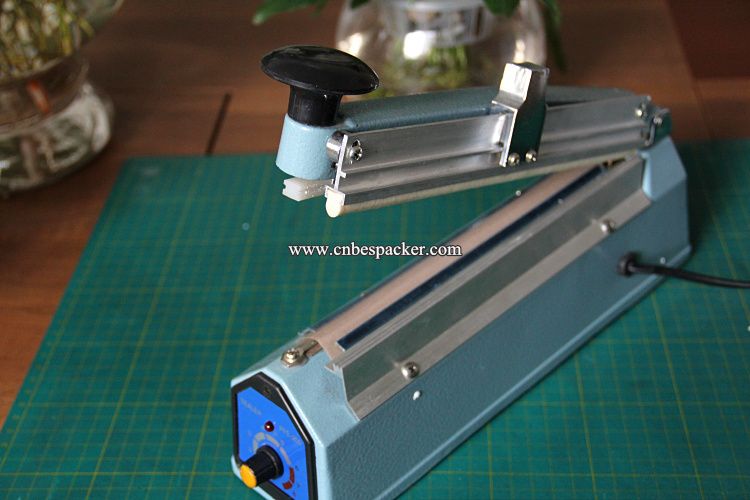 PFS series Aluminum Body manual Hand Impulse Sealer plastic bag sealing machine