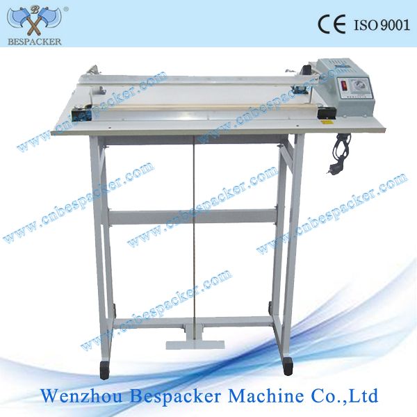 SF series foot operated seal and cut machine